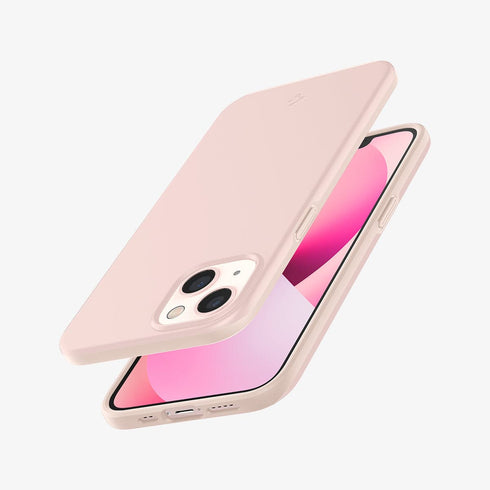 ACS03674 - iPhone 13 Pro Max Case Thin Fit in black showing the back